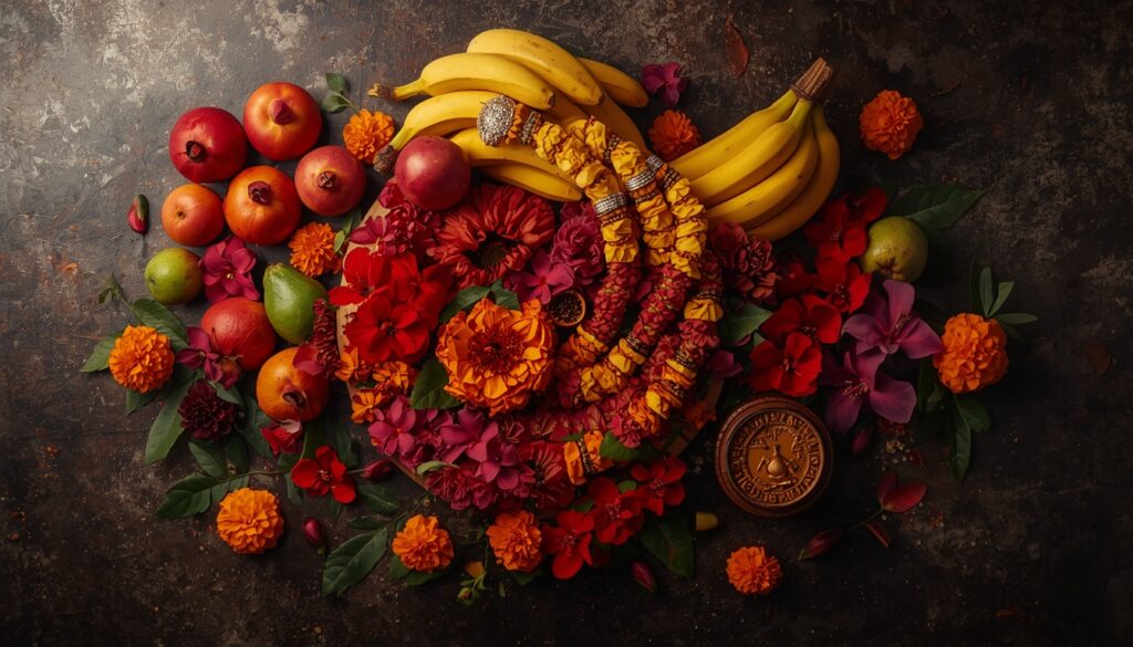 Kali Puja Offerings