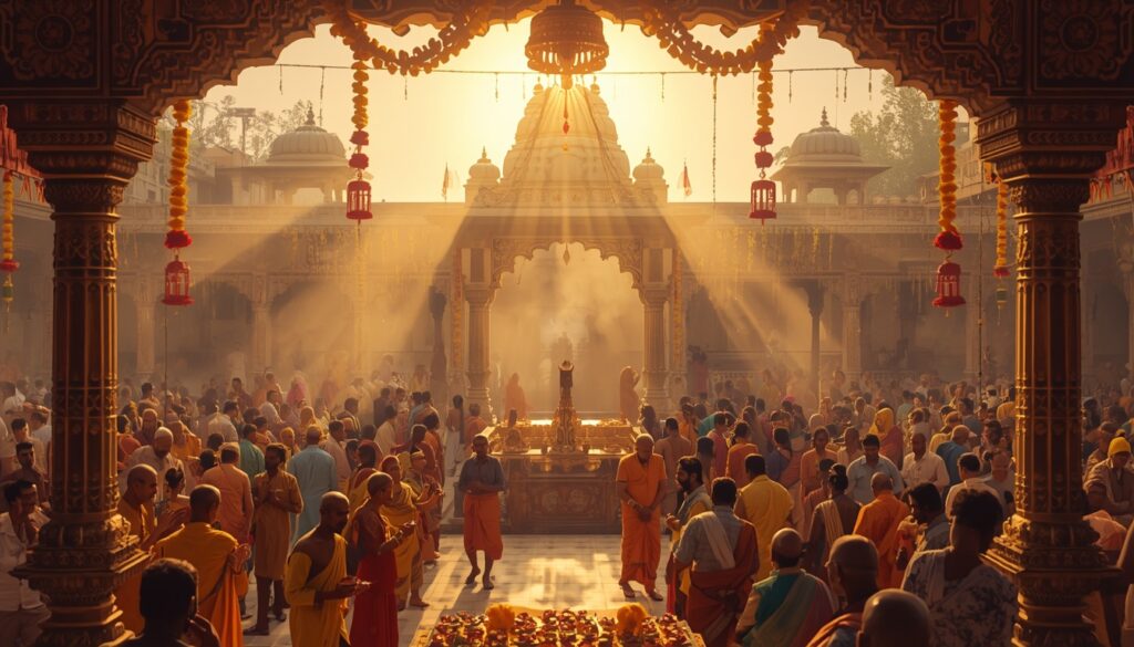 Morning Darshan, Sahana Mela and the First Rituals