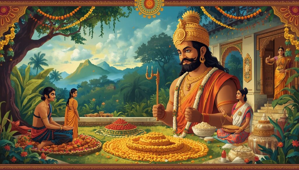 King Mahabali and Onam