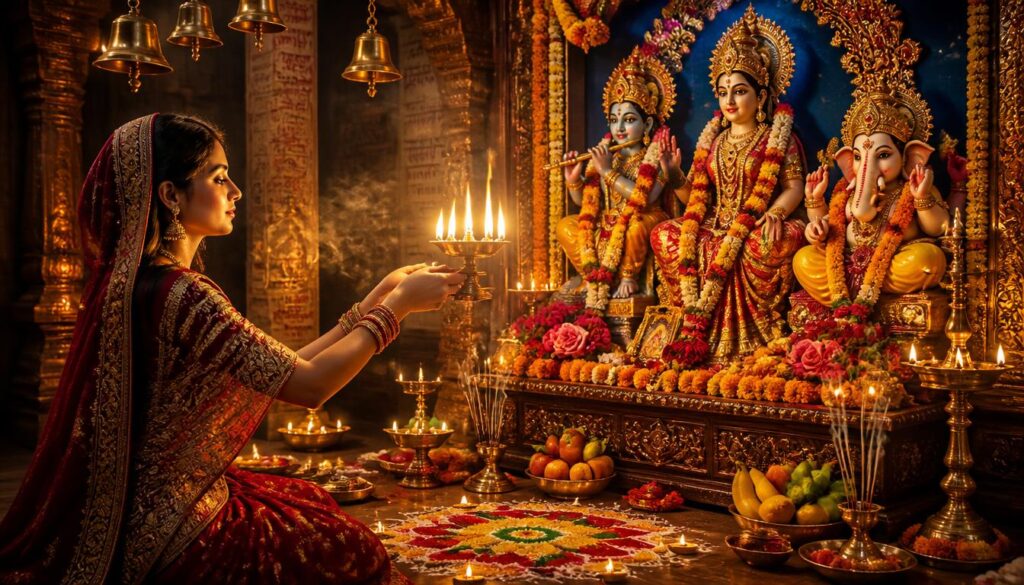 Aarti in Hindu Worship