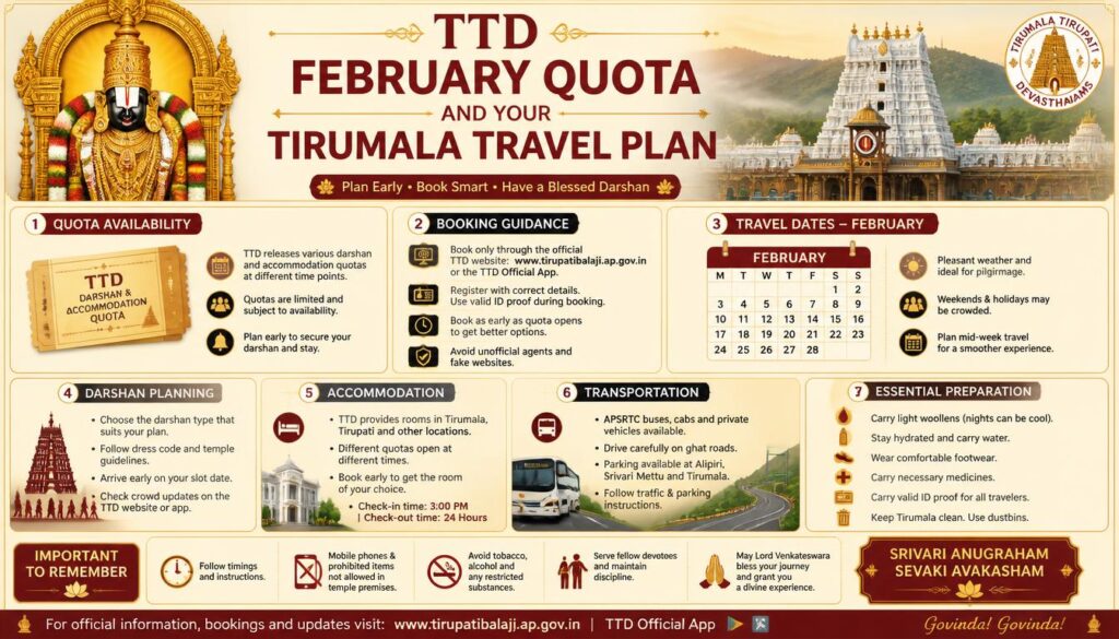 TTD February Quota