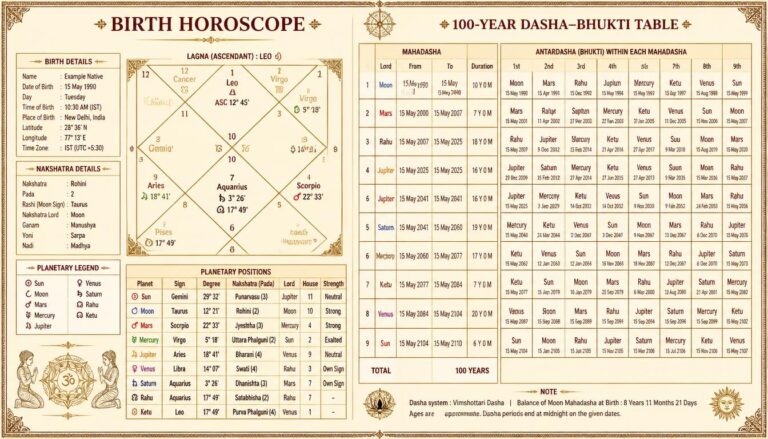 Birth Horoscope