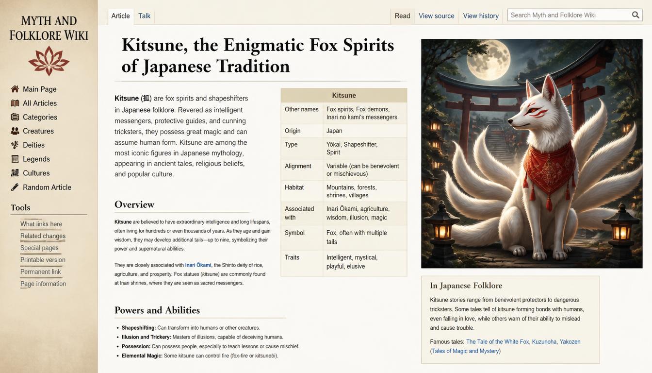 Myth and Folklore Wiki