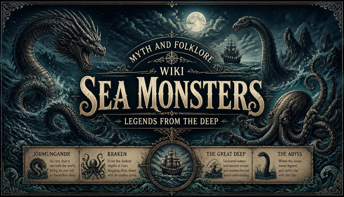 Myth and Folklore Wiki: Sea Monsters and Legendary Sea Creatures