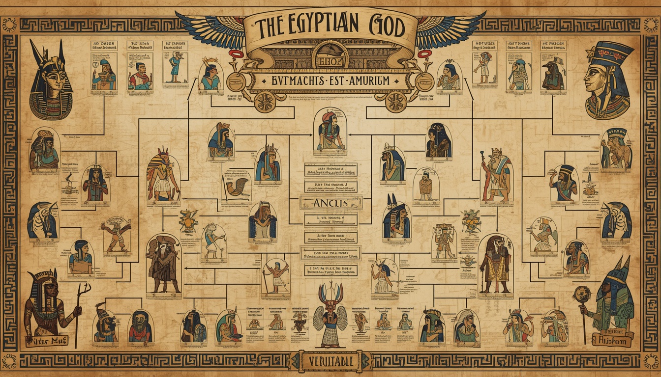 The Egyptian God Family Tree